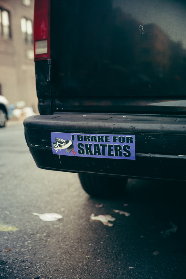 Brake Bumper Sticker