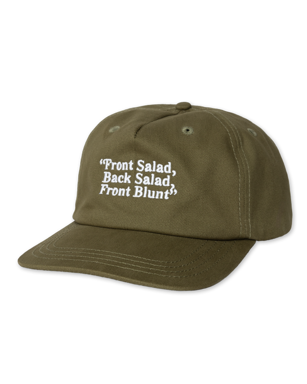 Front Blunt Hat (Olive)
