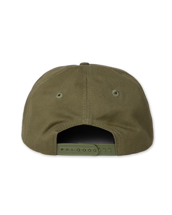 Front Blunt Hat (Olive)