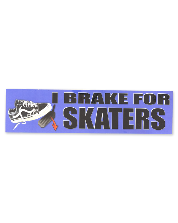 Brake Bumper Sticker