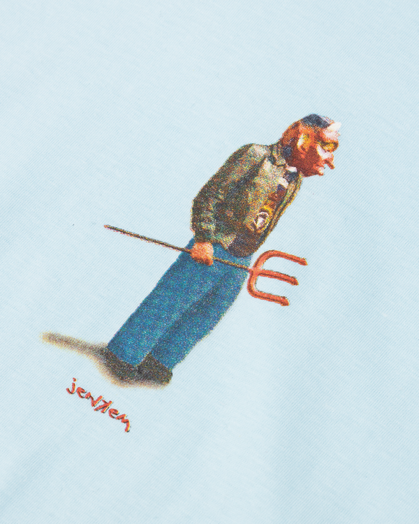 Devil Boy Tee (Chambray)