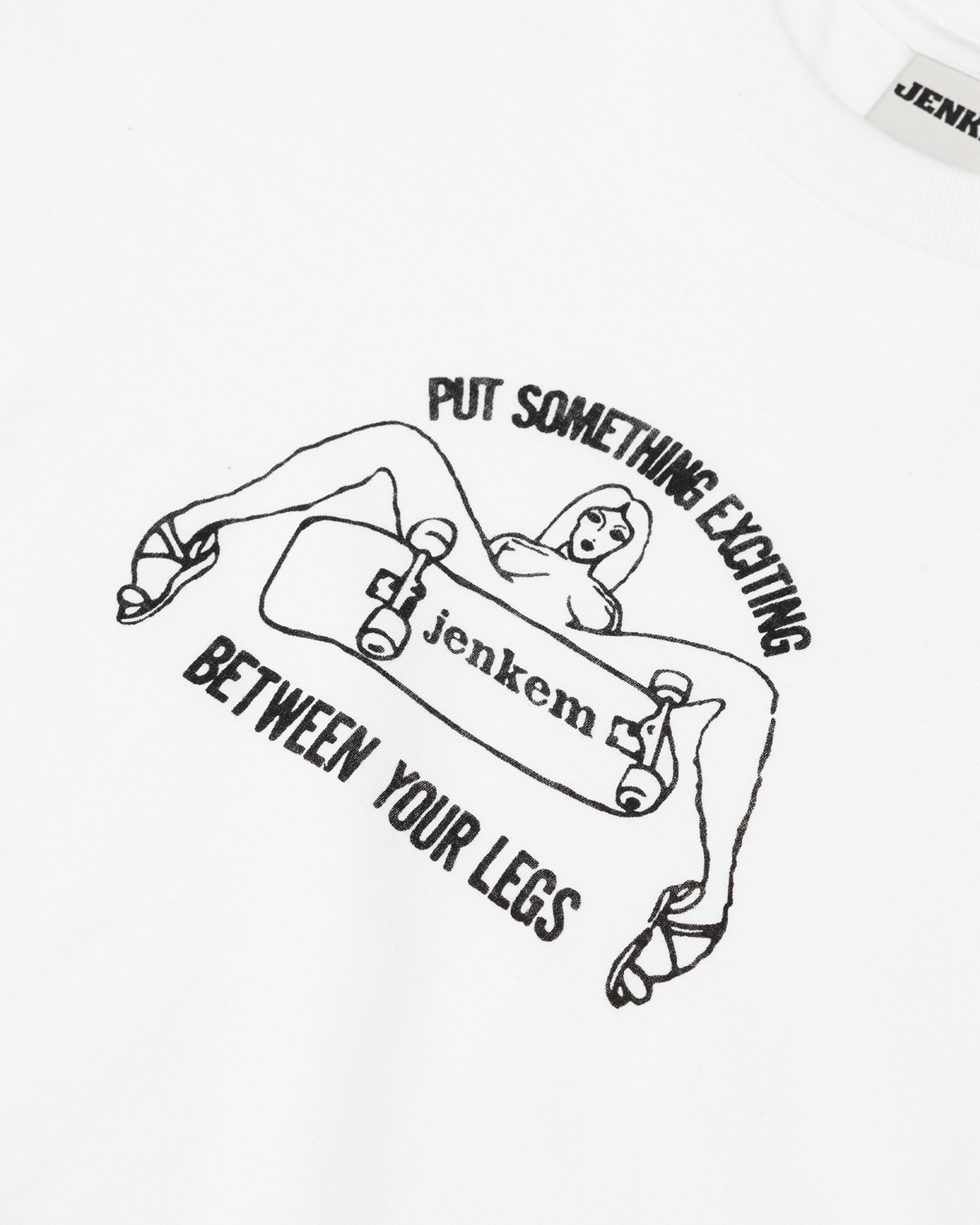 Legs Tee (White)