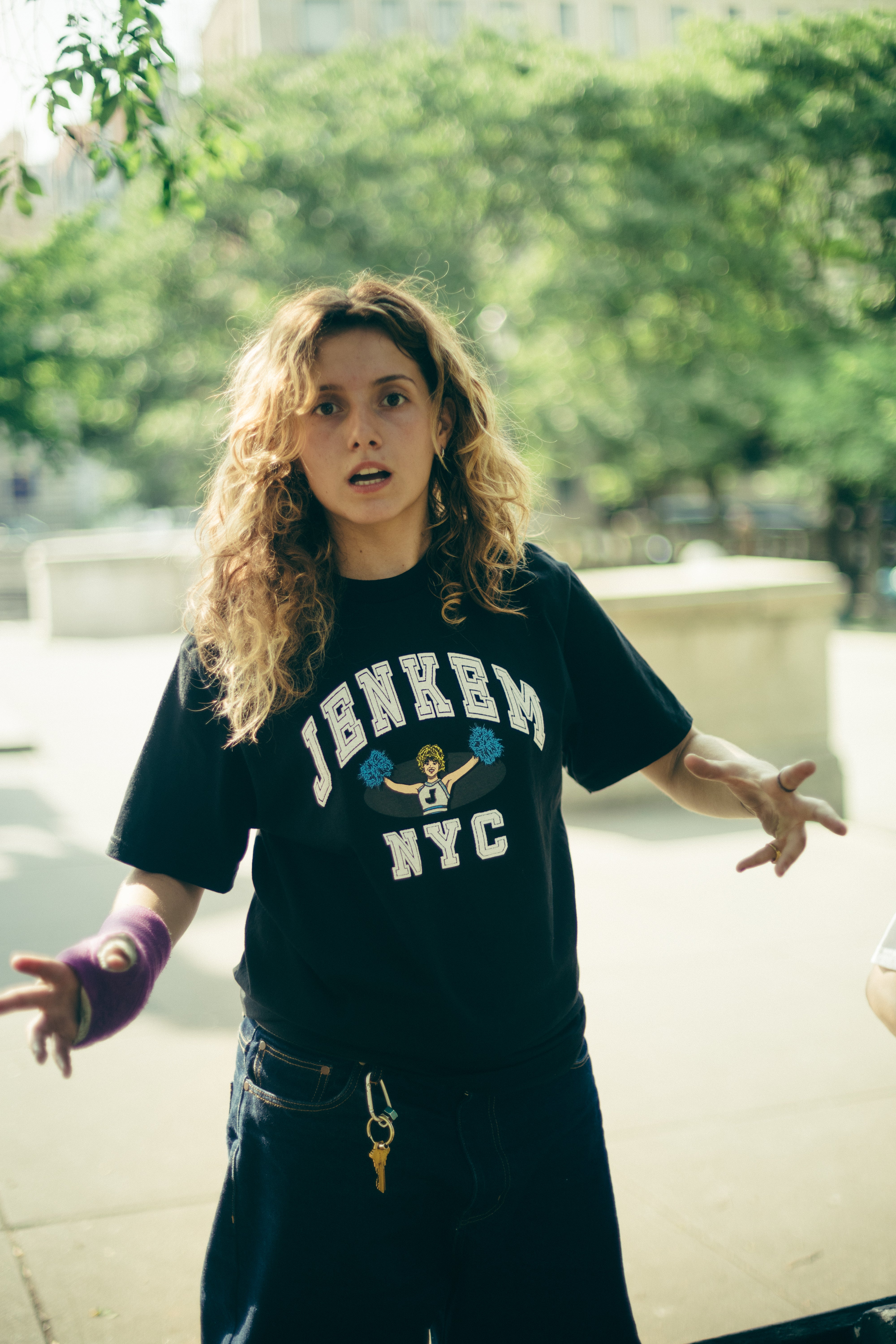 Varsity Tee (Black) – Jenkem Magazine