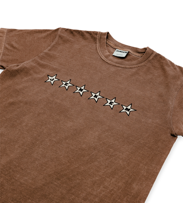 6 Star Tee (Brown)