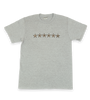 6 Star Tee (Heather Grey)