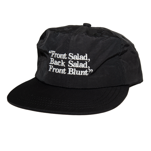 Front Blunt Hat Round 3 - Black