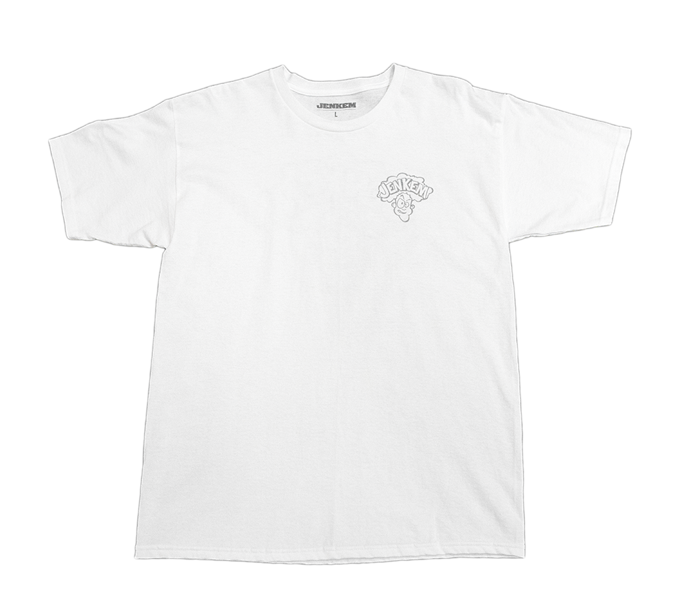 Jenkhead White 3M T-Shirt
